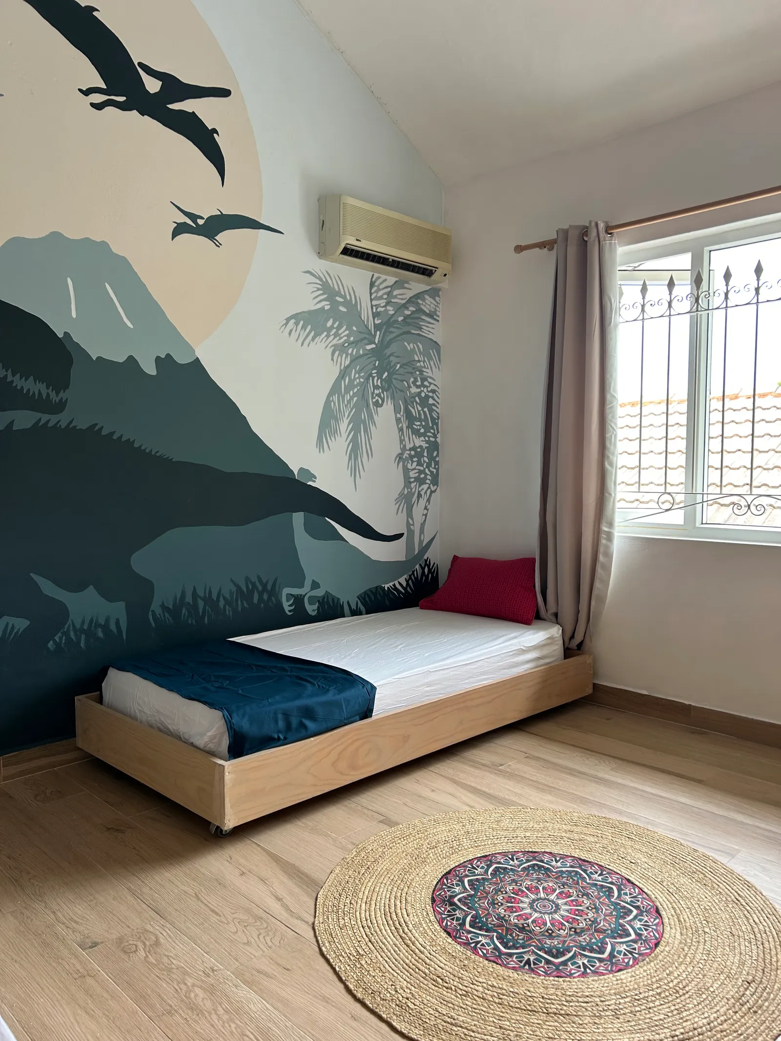 Fresque dinosaures